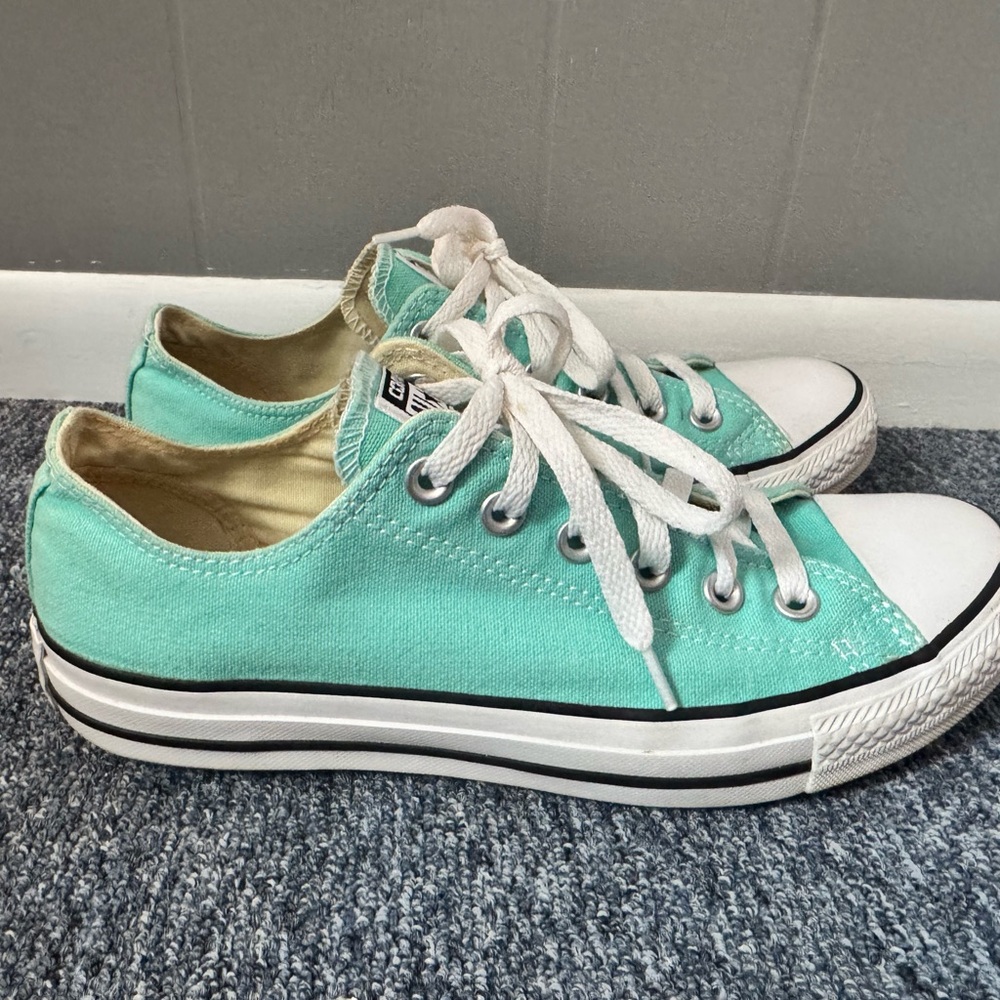 Baby Blue Converse